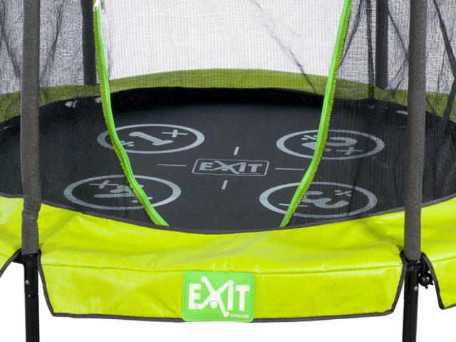 Батут Exit Toys Домашний зеленый, 140 см