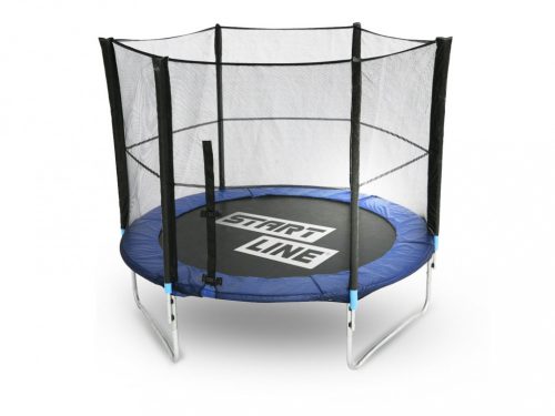 Батут StartLine Fitness 6 футов с внешней сеткой, 183 см