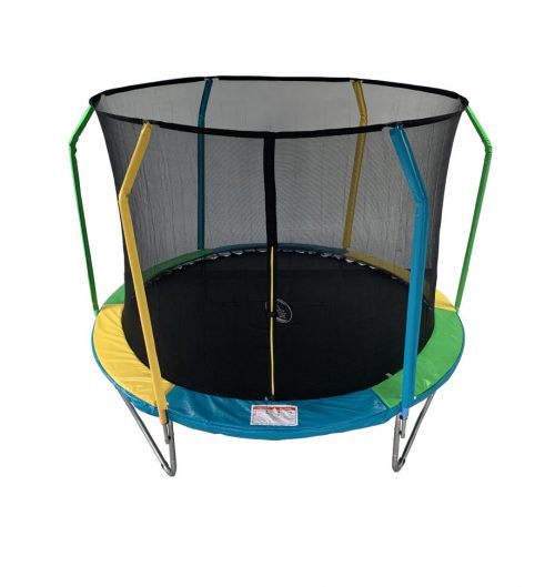 Батут SportElite FLY 6 футов фиберглас с защитной сеткой внутрь, 183см